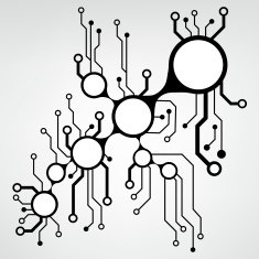 EPS10 vector circuit board background texture N31