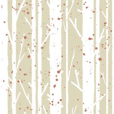 Trees seamless pattern N15
