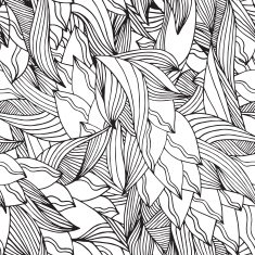 Graphic Floral pattern N6