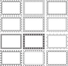 Set of borders N9