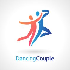Dancing Couple Vector Symbol N2