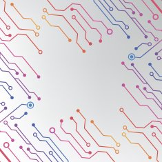 EPS10 vector circuit board background texture N32