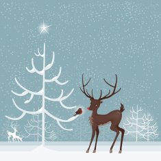Robin and Reindeer