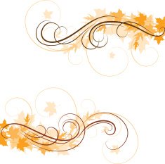 Autumn ornament N18