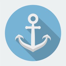 Anchor flat icon
