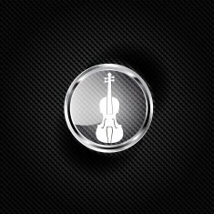 Violin Icon Music background N2