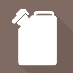 Fuel jerrycan icon N6