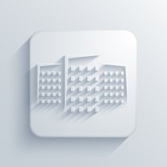 Vector light square icon Eps10 N40