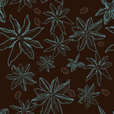 Vector background with anis