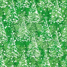 Seamless pattern with Christmas trees N28