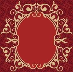 Baroque frame design