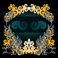 Floral ornament N172