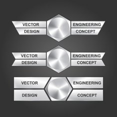 Vector design engineering concept