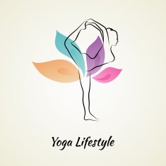 Beautiful Woman Doing Yoga N21