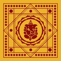 Spiritual Ganesha Design