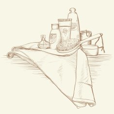 Bathroom Hand-drawn Illustration N2