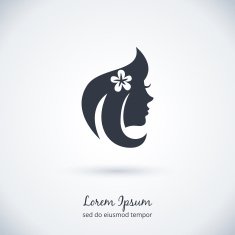 Beautiful woman Logo N2
