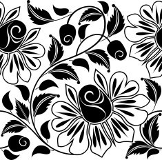 Rose tile N2