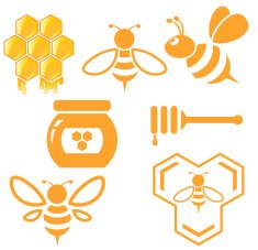 Bee and Honey set N4