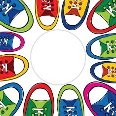 color shoe
