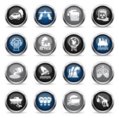 Supergloss Icons - Pollution
