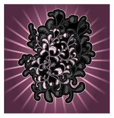 Retro floral background N28