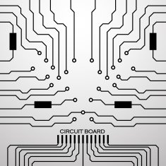 Circuit board Abstract background Vector illustration Eps 10