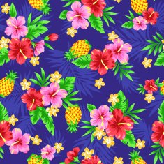 pattern of Hibiscus N49
