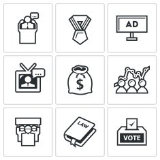 Elections icons Vector Illustration N2