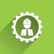 engineer icon vector illustration eps 10 N2