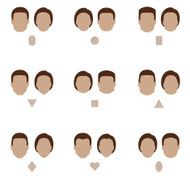 face shape head