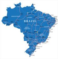 Brazil Map N18