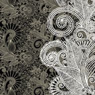 ornate floral pattern N27