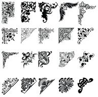 Set Of Twenty One Color Corners N2