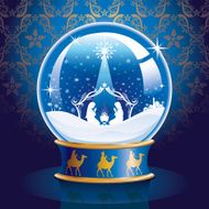 Nativity Snow Globe