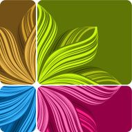 Striped background N9