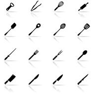 Icon Set Kitchen utensils