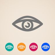 vector eye icons