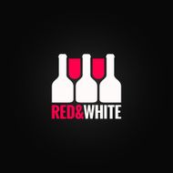 wine glass bottle design background