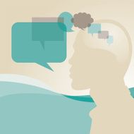 Speech Bubbles Out Of The Head