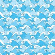 Waves seamless pattern N30