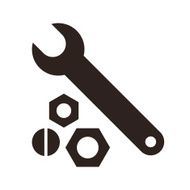 Wrench nuts and bolt icon N2