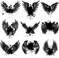 spread wing splatter