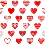 Valentine heart seamless N17