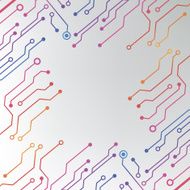 EPS10 vector circuit board background texture N38