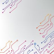 EPS10 vector circuit board background texture N39