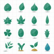 Leafs icons