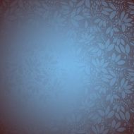 background with silhouettes of plant