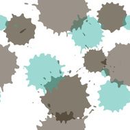 abstract seamless pattern with paint stains N5