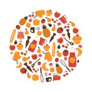 Vector kitchen tools N2